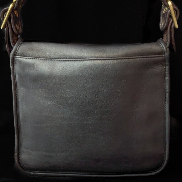 COACH Vintage New York Courier Bonnie Saddle Shoulder Bag Made in USA - Picture 5 of 17